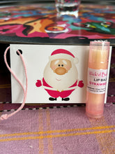 Load image into Gallery viewer, Christmas Card with Lip Balm Santa or Tree